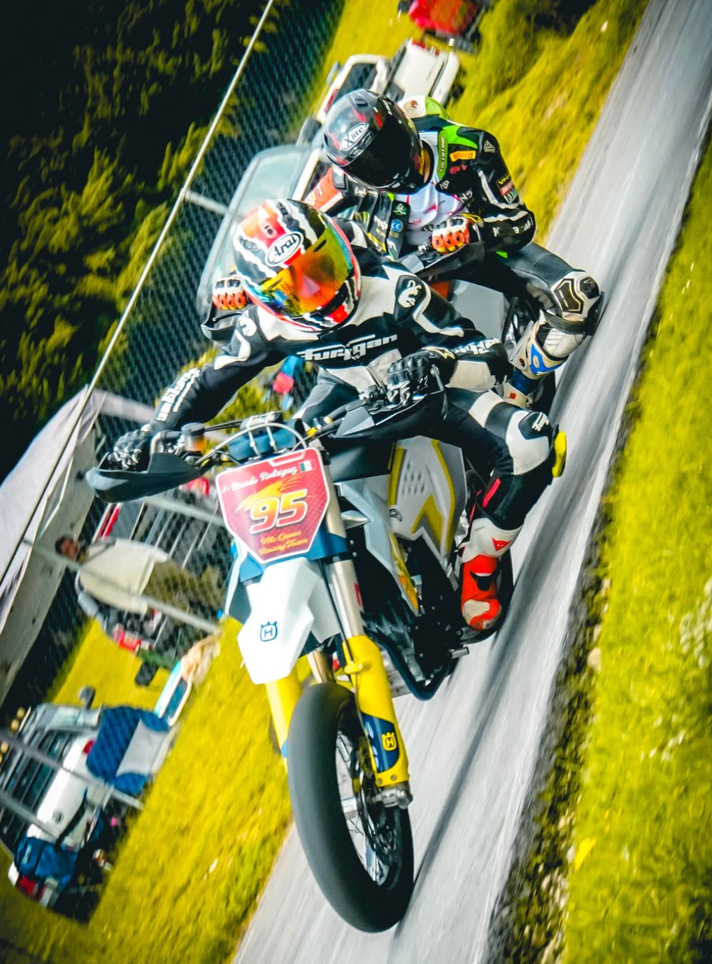 acceso en moto